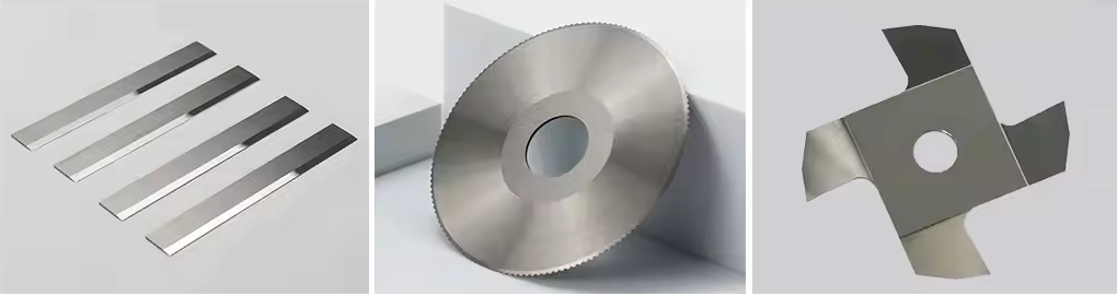 Blades for cutting fibers and food industry